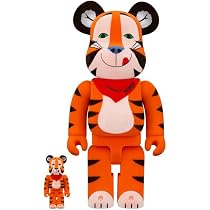 Amazon.co.jp: BE@RBRICK TONY THE TIGER VINTAGE FLOCKY Ver.100